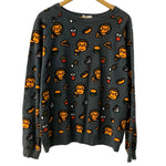 アベイシングエイプ A BATHING APE マイロ milo スウェット ブラック Mサイズ 201MT-4316