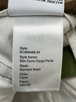 アール サーティーン R13 カモフラフラージュ カーゴパンツ R13M0486-24 カーゴパンツ マルチカラー 34 601MB-6