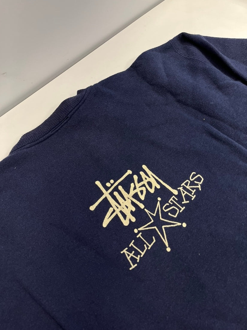 ステューシー STUSSY 80s 80's OLD STUSSY 黒タグ後期 ALL STARS 文字