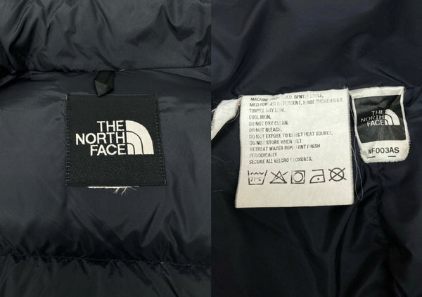 ザノースフェイス THE NORTH FACE 90s NUPUTSE DOWN JACKET ヌプシ ダウン ジャケット ジップアップ アウトドア アウター 黒 NF003AS ジャケット ロゴ ブラック 104MT-2192