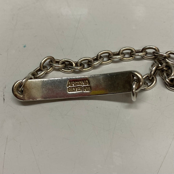 【曜日割引対象外】 【中古】アリゾナフリーダム ARIZONA FREEDOM 太陽神 唐草 SILVER×K18 メンズジュエリー・アクセサリー ブレスレット シルバー 201goods-703 VB