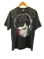 バンド band Elvis Presley エルヴィス プレスリー MOODY BLUE JERZEES US古着 バンドTシャツ Tシャツ ブラック Lサイズ 101MT-3262