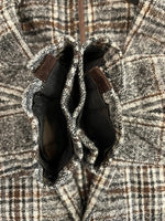 タリアトーレ TAGLIATORE チェック テーラードジャケット イタリア製 1SMC22K-85QIG023 サイズ50 ジャケット グレー 101MT-4855