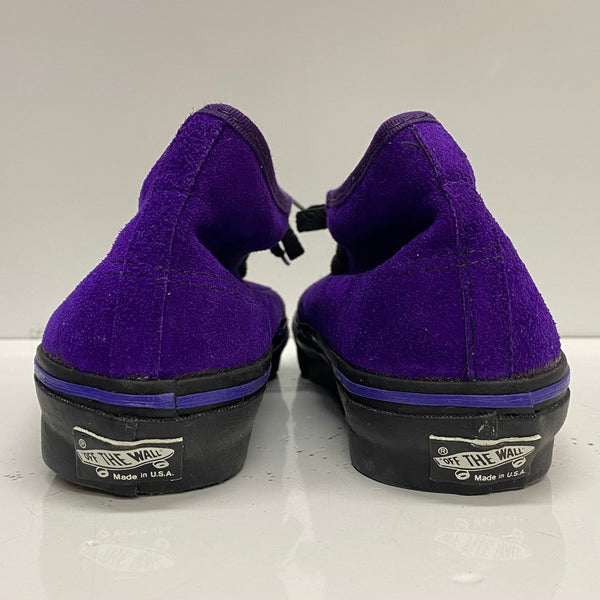 【曜日割引対象外】 ヴァンズ VANS 90's チャッカブーツ パープルスエード USA製 メンズ靴 スニーカー パープル 26.5cmサイズ 201-shoes1438 VB