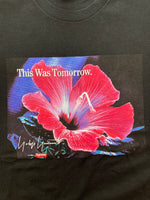 シュプリーム SUPREME ×Yohji Yamamoto ﾖｳｼﾞﾔﾏﾓﾄ 20AW This Was Tomorrow Tee トゥモロー 黒 Tシャツ プリント ブラック Lサイズ 104MT-193