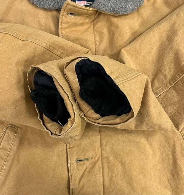 スピワック SPIEWAK 80s～90s GOLDEN FLEECE  N1 ダックジャケット USA製 アメリカ製 42 ジャケット ベージュ 101MT-5440