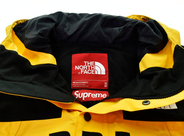 ノースフェイス THE NORTH FACE  SUPREME シュプリーム ARC LOGO Mountain Parka マウンテンパーカー 黄色 NP119011 ジャケット ロゴ イエロー Mサイズ 103MT-307