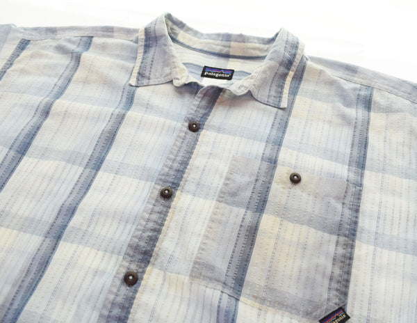 パタゴニア PATAGONIA 半袖 チェックシャツ 52998S7 XXL 半袖シャツ 3Lサイズ 103MT-2863
