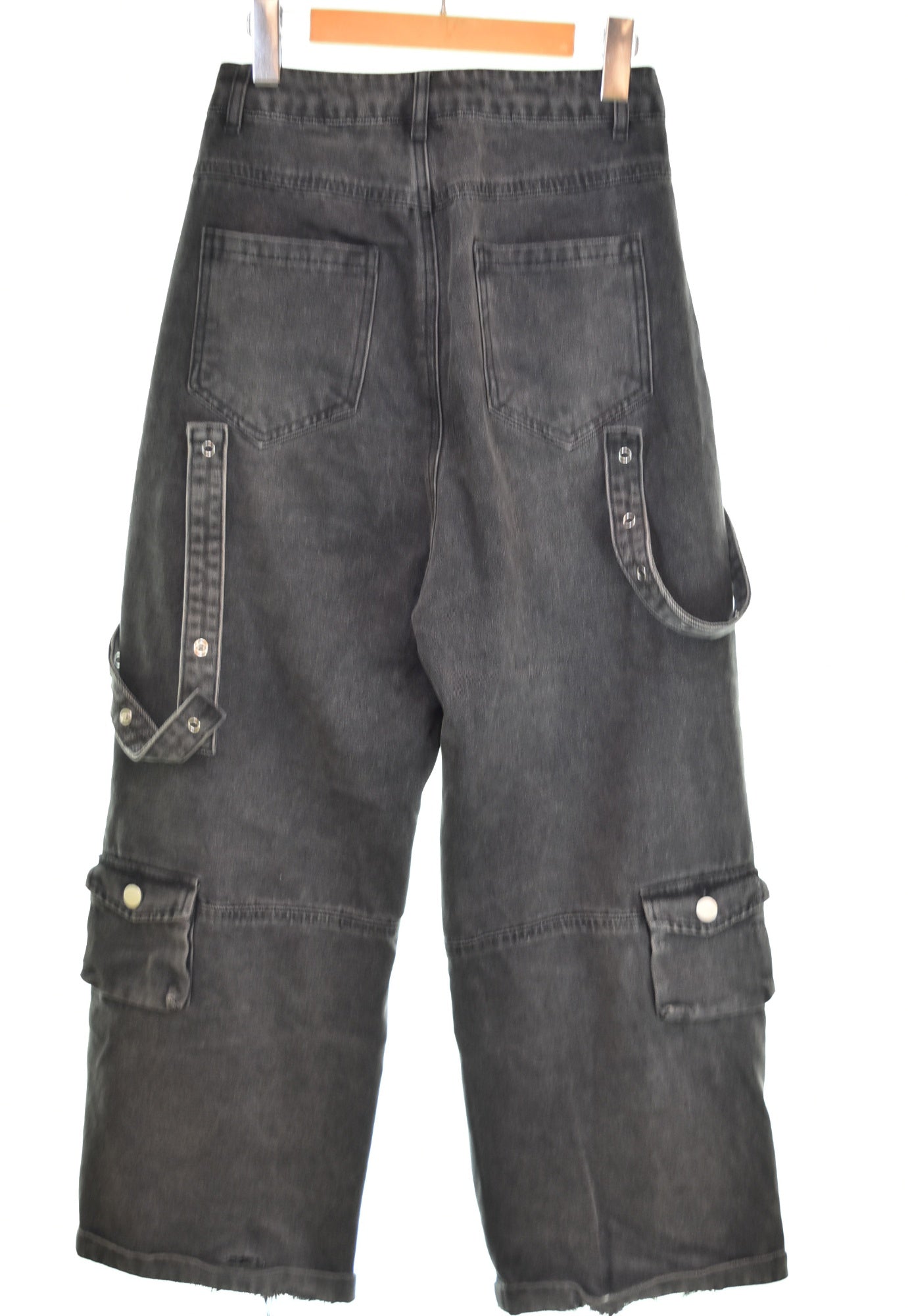 クロウワールド CROWORLD デニムカーゴパンツ Y2K デニム