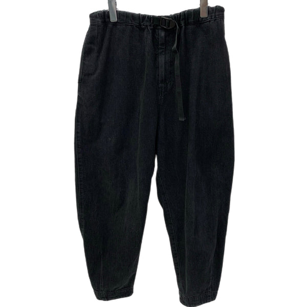 ウルフパックカルチャークラブ WOLF PACK CULTURE CLUB ナイロンベルト デニム ブラック Mサイズ 201MB-1025