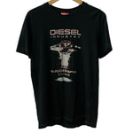 ディーゼル DIESEL Diegor K69 Tシャツ ブラック Mサイズ 201MT-4318