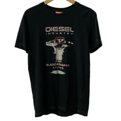 ディーゼル DIESEL Diegor K69 Tシャツ ブラック Mサイズ 201MT-4318