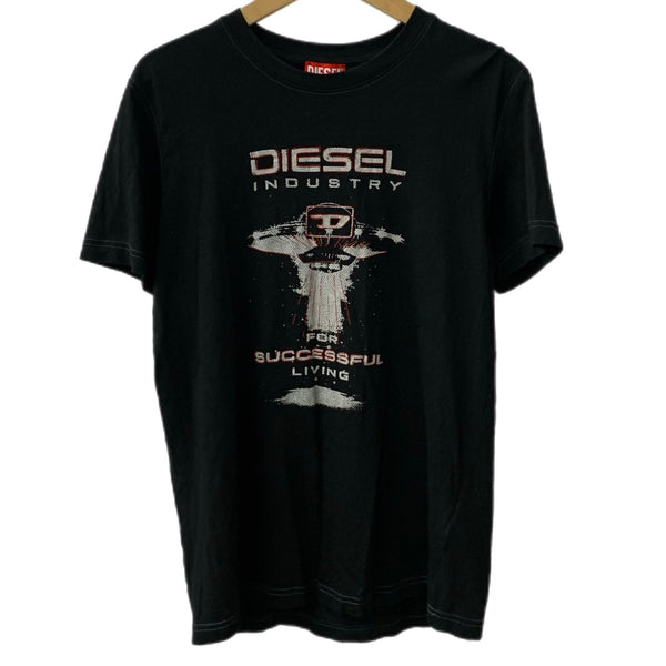 ディーゼル DIESEL Diegor K69 Tシャツ ブラック Mサイズ 201MT-4318