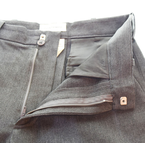 ヤエカ YAECA CONTEMPO 2WAYワイドテーパードパンツ 57656 スラックス グレー Sサイズ 103MB-693