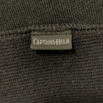 キャプテンズヘルム CAPTAINS HELM  CHECKER LOGO SWEAT スウェット ブラック Lサイズ 201MT-4449