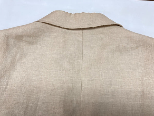 ダブルアールエル RRL 90s 90年代 三ツ星タグ JACKET テーラード フロントボタン ヴィンテージ VINTAGE ラルフローレン RALPH LAUREN LINEN リネン 麻 USA製 BEIGE ジャケット ベージュ Mサイズ 104MT-2043