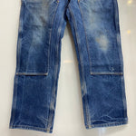 【曜日割引対象外】 カーハート Carhartt デニム ダブルニー ペインター カーゴパンツ ブルー W34サイズ 201MB-1154 VB