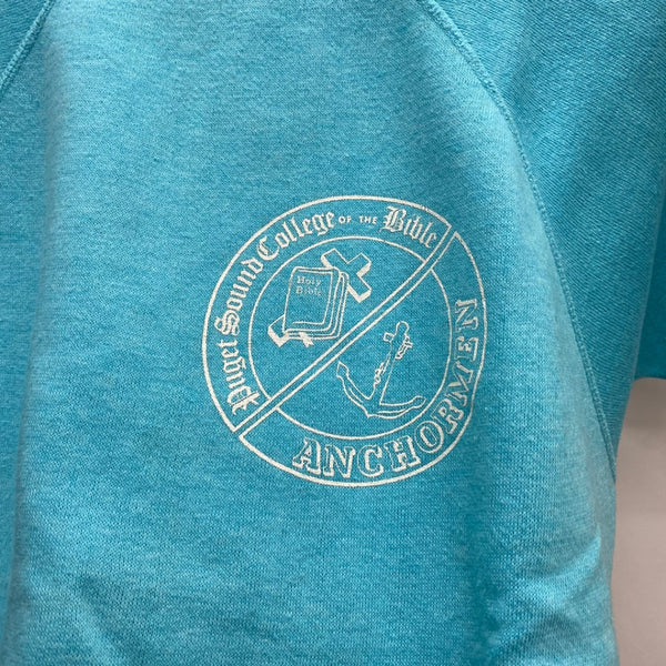 【曜日割引対象外】 ヴィンテージ vintage 60's~ VINTAGE SWEAT 半袖 カレッジ スウェット ブルー 201MT-3687 VB