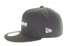 シュプリーム SUPREME New Era No Comp Box Logo ニューエラ ボックスロゴ キャップ 7 3/8 帽子 メンズ帽子 キャップ ブラック 103H-81
