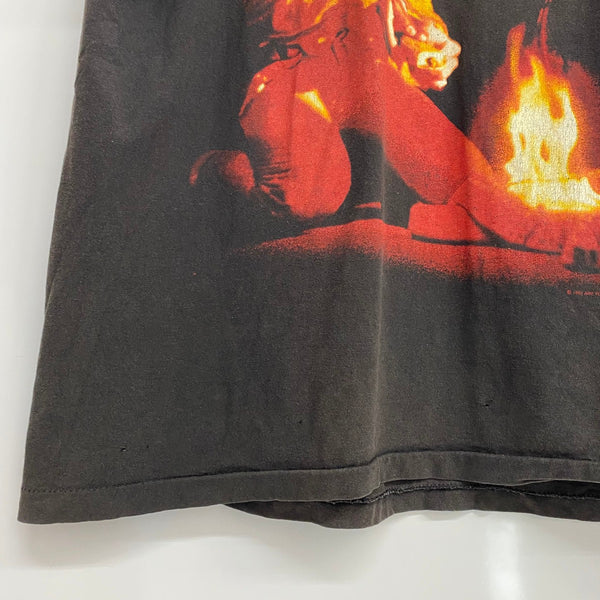 【曜日割引対象外】 ヴィンテージ vintage 90's Jim Hendrix THE ULTIMATE EXPERIENCE Hanes USA製 Tシャツ ブラック Lサイズ 201MT-4593 VB