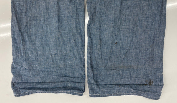 カーハート Carhartt 40s 40年代 ハートタグ ピンストライプ ヴィンテージ Pin Stripe Overall Vintage  ストライプ つなぎ・オーバーオール ブルー サイズ不明 104MB-362