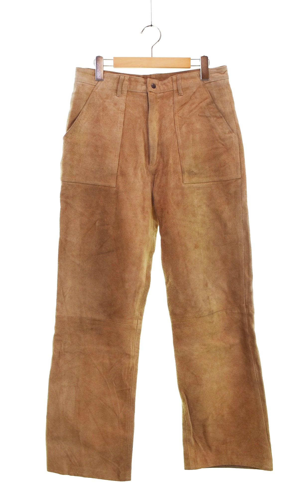 ラルフローレン RalphLauren 90s スエードレザーパンツ ベイカー型