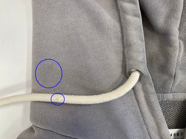 メゾン マルジェラ Maison Margiela スリーブレス フーディ ノースリーブ パーカー ロゴ ヴィンテージ加工 サイズ50 パーカ グレー 101MT-3679