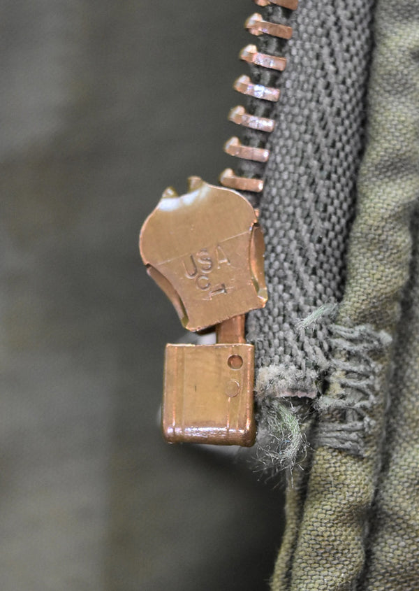 ミリタリー Military 70s 80s USNAVY A-2 DECK JACKET 70's 80's アメリカ海軍 デッキジャケット ステンシル ジャケット カーキ Sサイズ 103MT-3354