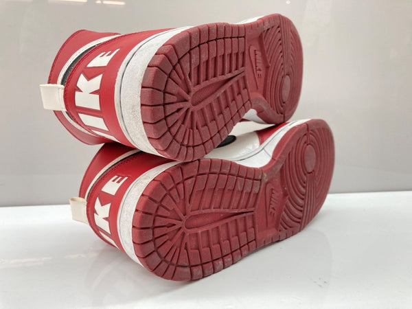 ナイキ NIKE 10年製 BIG NIKE HIGH SPIKE LEE ビック ナイキ ハイ スパイク リー メガネ シューズ 白 赤 黒 336608-101 メンズ靴 スニーカー レッド 27cm 104S-1024