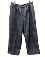 ダイワピアサーティンナイン DAIWA PIER39 TECH WIDE EASY 2P TROUSERS PLAIDS テック ワイド イージー プリーツ トラウザー パンツ 緑 紺 チェック BP-36022W ボトムスその他 グリーン Mサイズ 104MB-96