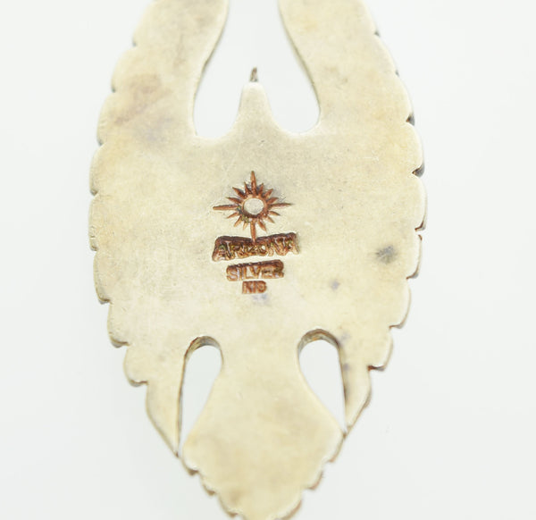 アリゾナフリーダム ARIZONA FREEDOM K18 アクセサリー ペンダント トップ ネックレス イーグル ターコイズ シルバー925 メンズジュエリー・アクセサリー ペンダントトップ シルバー 103G-118