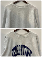 【曜日割引対象外】 チャンピオン Champion 90's REVERSE WEAVE USA製 前期 GEORGETOWN スウェット グレー XXLサイズ 201MT-2924 VB