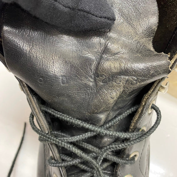 【曜日割引対象外】 レッドウィング RED WING USA製 6INCH CLASSIC ROUND 8165 メンズ靴 ブーツ ワーク ブラック 27cmサイズ 201-shoes1471 VB