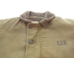 ヴィンテージ Vintage 40s USNAVY N-1 DECK JACKET 40's アメリ海軍 デッキジャケット 実物 36 ジャケット カーキ 103MT-3303