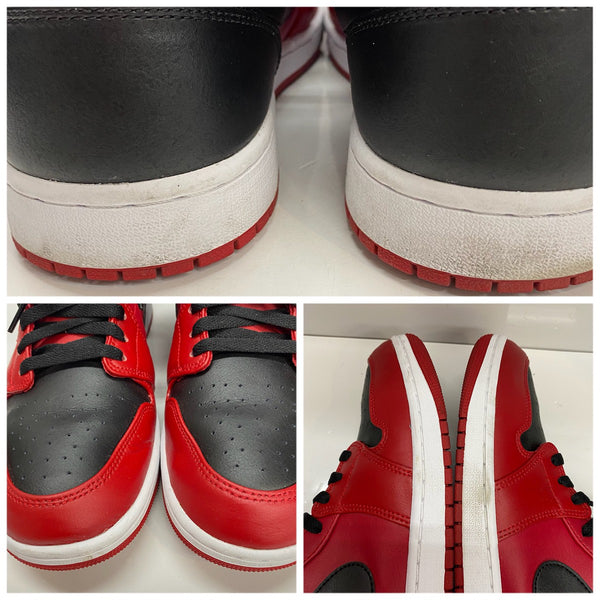 ナイキ NIKE AIR JORDAN 1 MID 554724-660 メンズ靴 スニーカー レッド 29.0cmサイズ 201-shoes1292