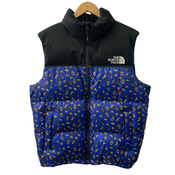 ノースフェイス THE NORTH FACE NUPTSE DOWN VEST ヌプシ ダウン ベスト ベスト ブルー Lサイズ 201MT-4840