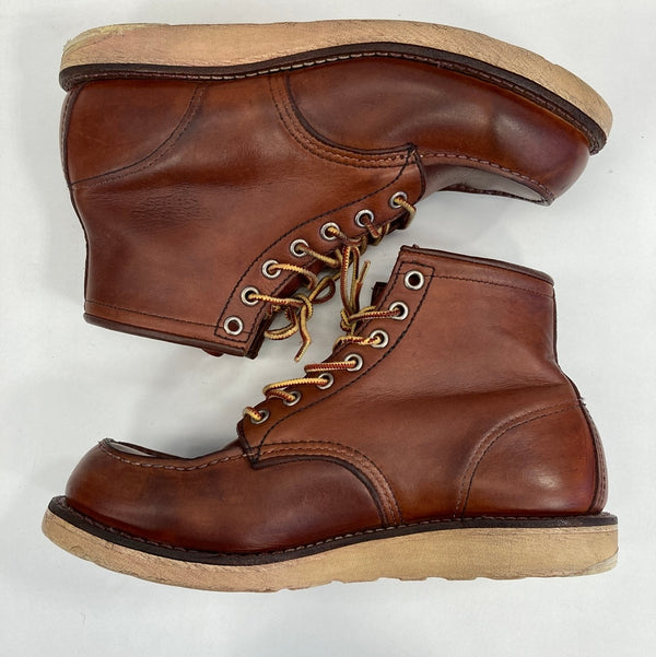 レッドウィング RED WING アイリッシュセッター モックトゥ 羽タグ 赤茶 8131 メンズ靴 ブーツ ワーク ブラウン サイズ ８D 101sh-1928