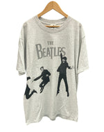 バンド band 90s 90's  CRONIES THE BEATLES ビートルズ ©1997 APPLE CORPS メンバー フォト  MADE IN USA アメリカ製 シングルステッチ XL Tシャツ グレー LLサイズ 101MT-3084