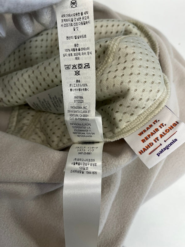 パタゴニア PATAGONIA 25年春夏 M's Micro D Crewneck Sweatshirts マイクロ D クルーネック プルオーバー 白 23225SP25 XL スウェット ホワイト 101MT-5108