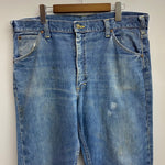【曜日割引対象外】 ヴィンテージ vintage リー LEE 60's 70's 101Z サイド黒タグ USA製 デニム ブルー W37サイズ 201MB-859 VB