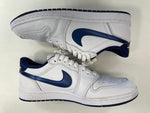 ジョーダン JORDAN Nike Air Jordan 1 Low '85 Metallic Blue 2024 ナイキ エアジョーダン1 ロー '85 メタリックブルー FB9933-141 メンズ靴 スニーカー ホワイト 27cm 101sh-1835