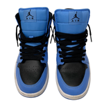 ナイキ NIKE AIR JORDAN 1 MID UNIVERSITY BLUE DQ8426-401 メンズ靴 スニーカー ブルー 26.5cmサイズ 201-shoes1364