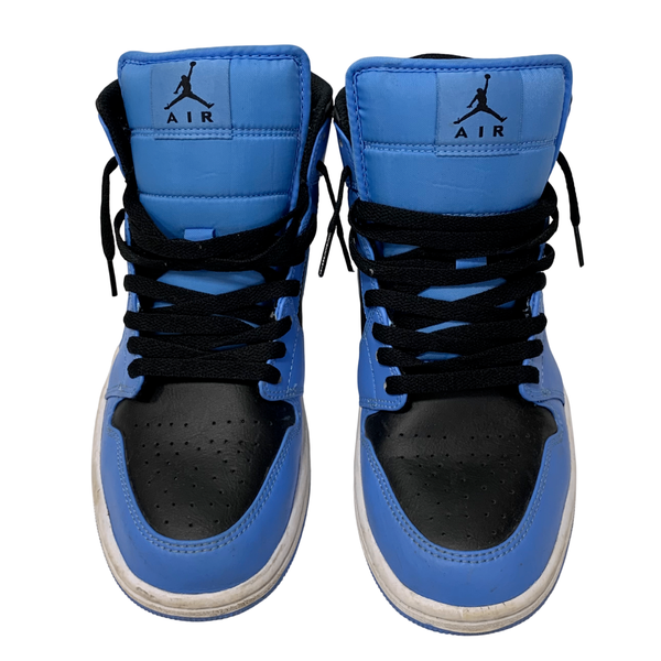 ナイキ NIKE AIR JORDAN 1 MID UNIVERSITY BLUE DQ8426-401 メンズ靴 スニーカー ブルー 26.5cmサイズ 201-shoes1364