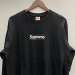 【曜日割引対象外】 シュプリーム SUPREME 20AW Box Logo L/S Tee ボックスロゴ ロンT ブラック Mサイズ 201MT-4033