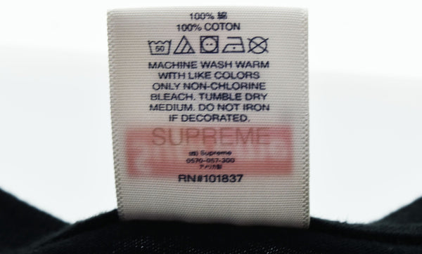 シュプリーム SUPREME 22SS Handstyle Tee ハンドスタイル ロゴ Tシャツ XXL Tシャツ ブラック 3Lサイズ 103MT-2974