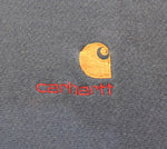 カーハート Carhartt 90s USA製 三角タグ パーカー ナス紺 フェード 雰囲気 90's Made in USA 脇ガゼット パーカ ネイビー 103MT-3416
