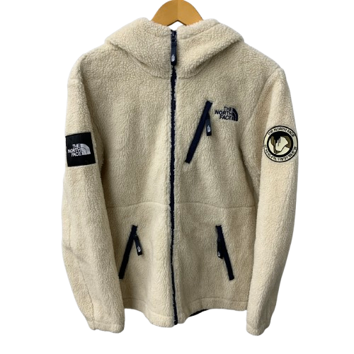 ノースフェイス THE NORTH FACE RIMO FLEECE HOOD JACKET フリースジャケット NJ4FL53J ジャケット ベージュ Sサイズ 201LT-451