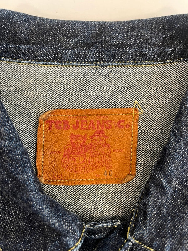 ティーシービージーンズ TCB jeans 大戦モデル ファースト デニムジャケット サイズ40 ジャケット 101MT-4352