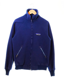 パタゴニア PATAGONIA 80’s デカタグ フリースジャケット ジャケット ネイビー Mサイズ 103MT-871