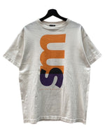 セントマイケル SAINT MICHAEL 21AW LOGO PRINT T-SHIRT ロゴ プリント Tシャツ 半袖 白 SM-A21-0000-009 Tシャツ ロゴ ホワイト Mサイズ 104MT-2008